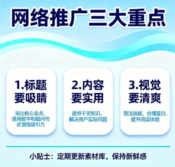 B2B網絡推廣“三劍客”：素材、平臺、運營，助你輕松斬獲訂單！